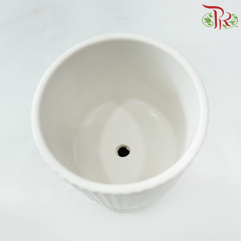 TY-8832 - White Pot (TY-8832W)