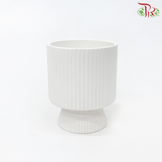 TY-8843 White Pot (TY8843W)