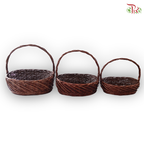 TYL12 Dark Brown Basket - (With Size Option)