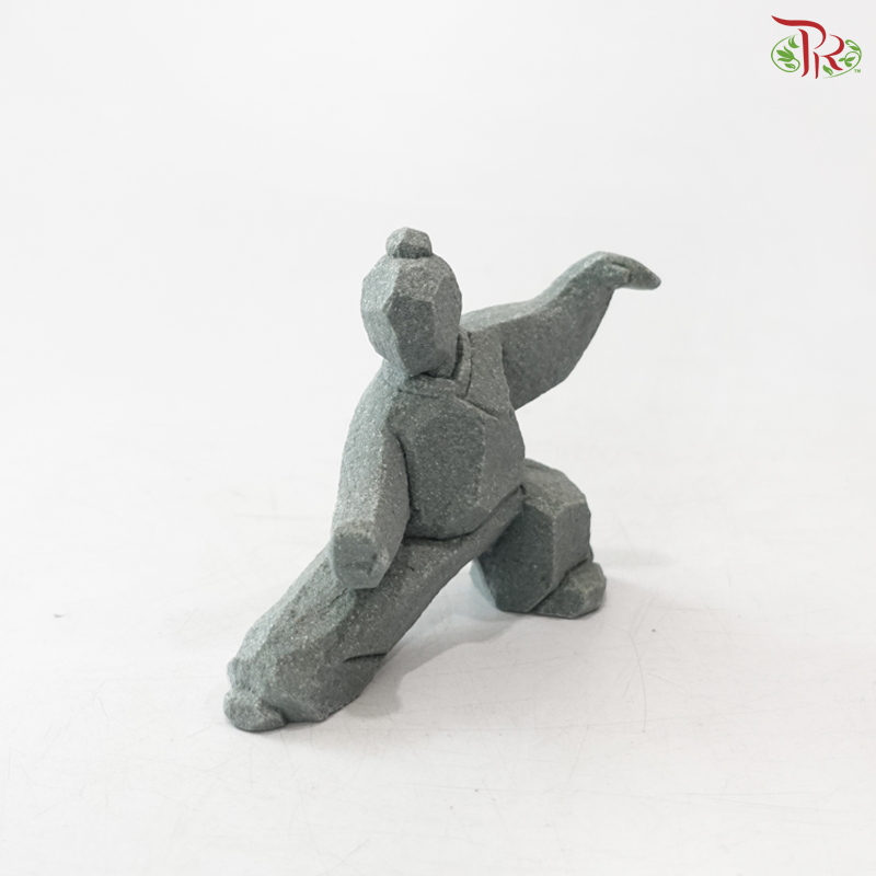 Tai Chi Right Low Stance Figurine 太极摆件 - 右下势独立