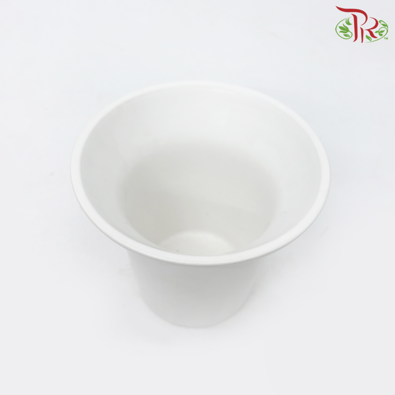 TY-8838 White Pot (TY8838W)