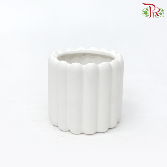 TY-8840 White Pot (TY8840W)
