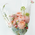 Signature Weekly Flower Bunch - Vanilla Peach Cloud (Medium Bunch)