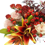 Signature Weekly Flower Bunch - Rustic Autumn Glow (Medium Bunch)