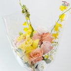 Signature Weekly Flower Bunch - Peach Apricot Dream (Medium Bunch)