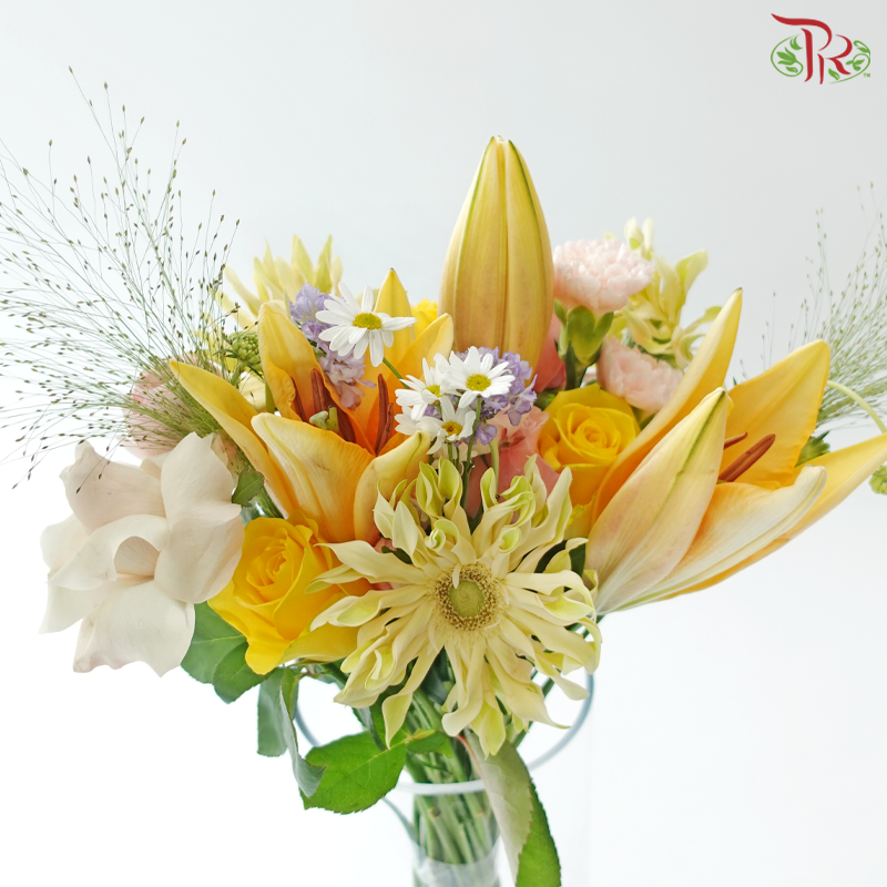 Signature Weekly Flower Bunch - Jade Garden Auspice 玉庭呈祥 (Big Bunch)