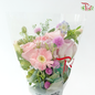 Signature Weekly Flower Bunch - Gentle Festival Whispers (Gerbera, Rose, Gomphrena, Trachymene) (Medium Size)