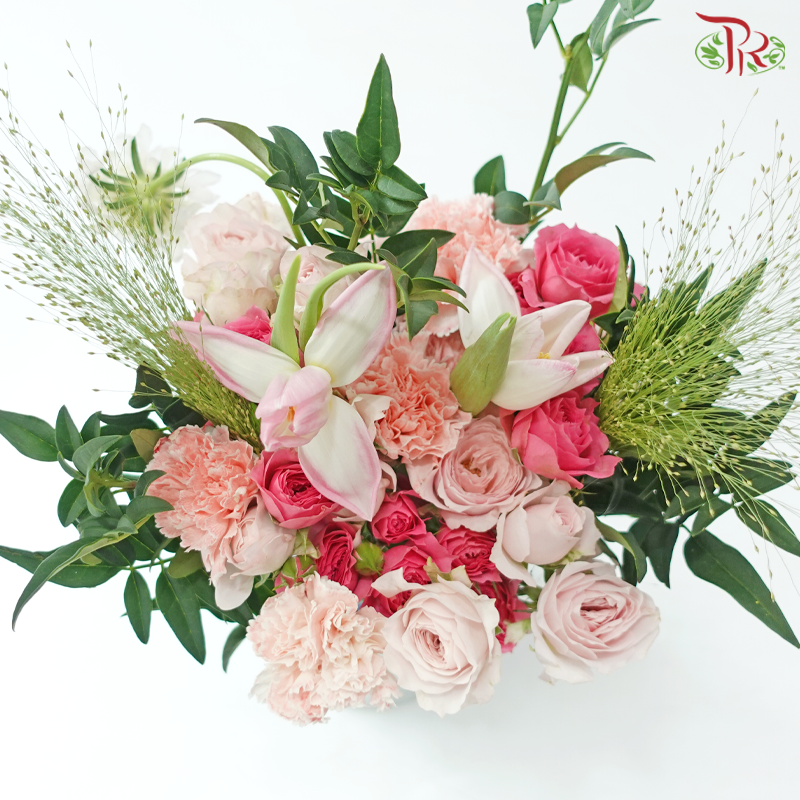 Signature Weekly Flower Bunch - Rosy Pink Romance (Big Bunch)