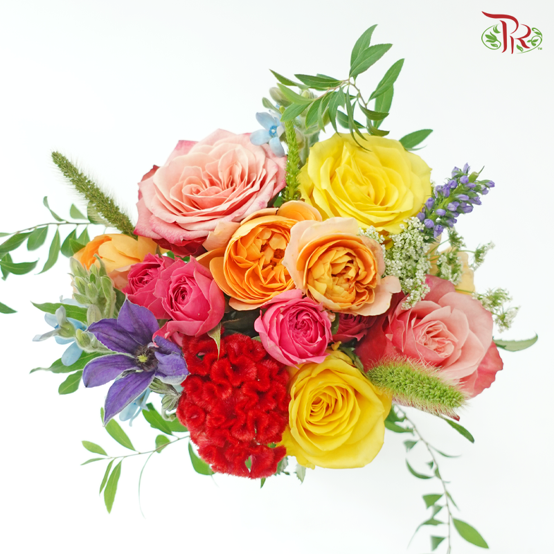 Signature Weekly Flower Bunch - Painted Daydream (Medium Bunch)