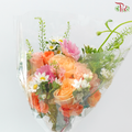 Signature Weekly Flower Bunch - Apricot Sugar Romance (Medium Bunch)
