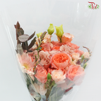 Signature Weekly Flower Bunch - Cappuccino Sunset Bliss (Big Bunch)