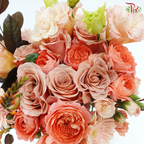 Signature Weekly Flower Bunch - Cappuccino Sunset Bliss (Big Bunch)