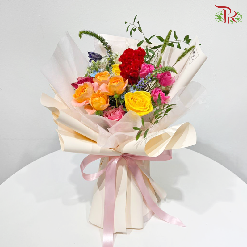 Signature Weekly Flower Bunch - Painted Daydream (Medium Bunch)