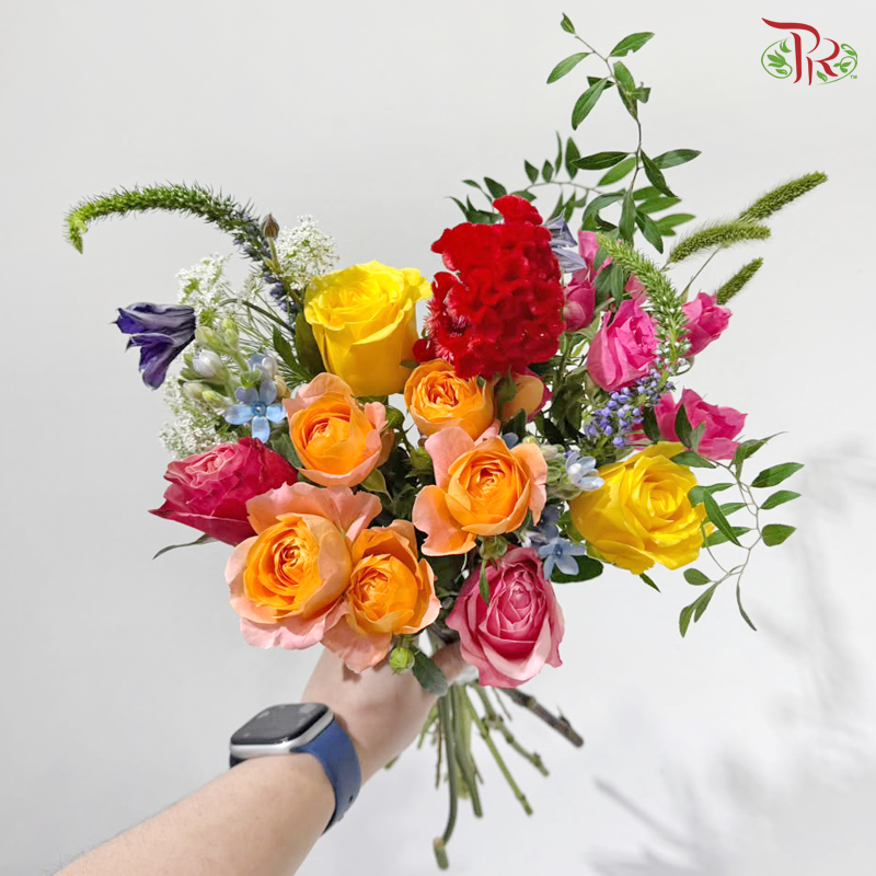 Signature Weekly Flower Bunch - Painted Daydream (Medium Bunch)