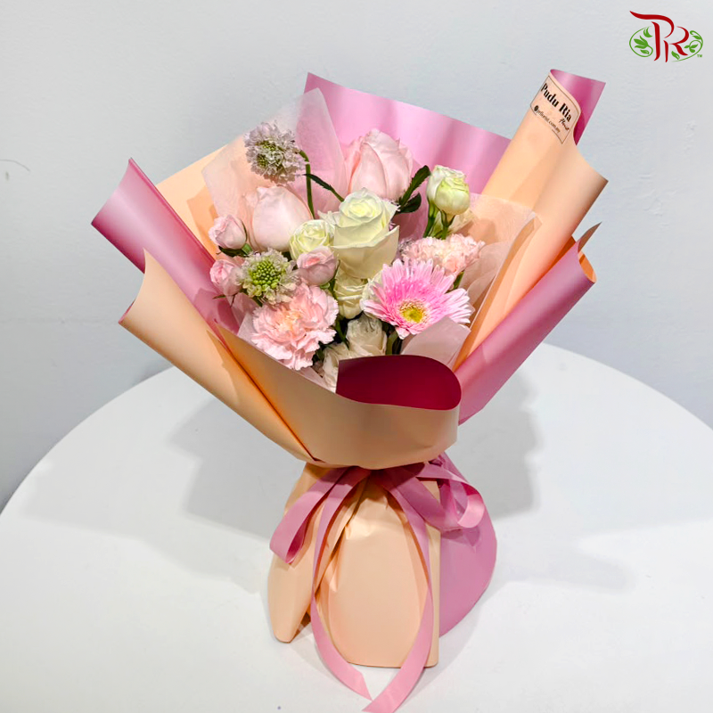 Signature Weekly Flower Bunch - Pink Aurora Dream (Big Bunch)