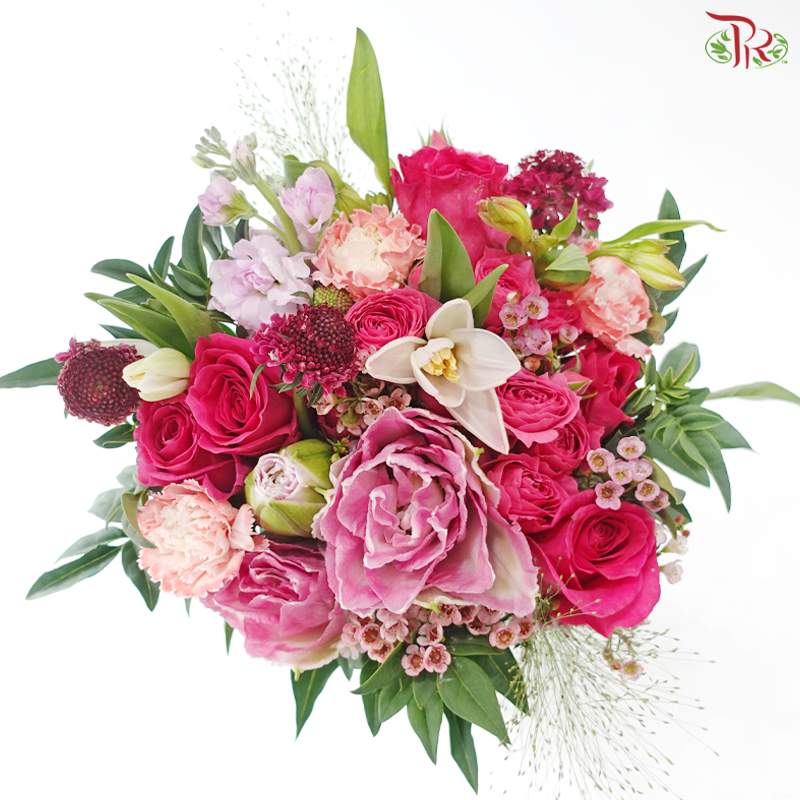 Signature Weekly Flower Bunch - Cherry Kiss Garden (Big Bunch)