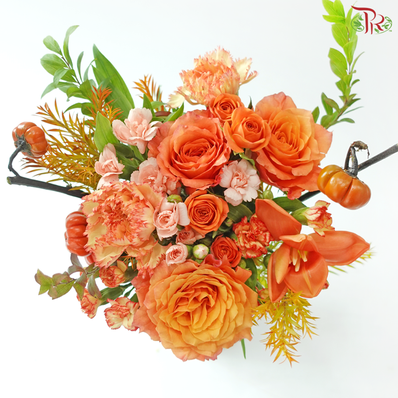 Signature Weekly Flower Bunch - Maple Blossom Pumpkin (Medium Bunch)