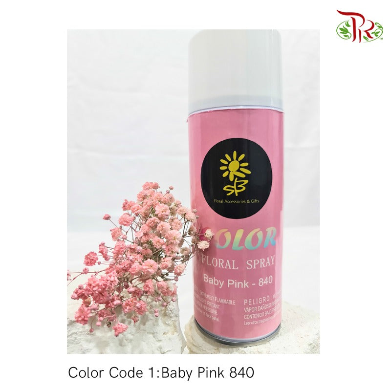 Floral Color Spray