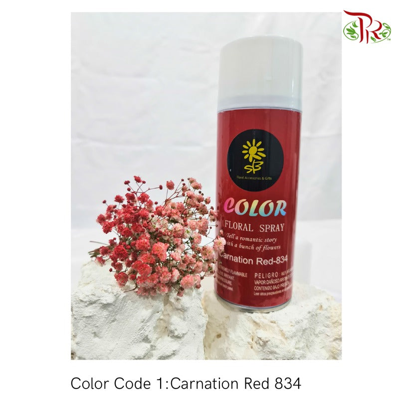 Floral Color Spray