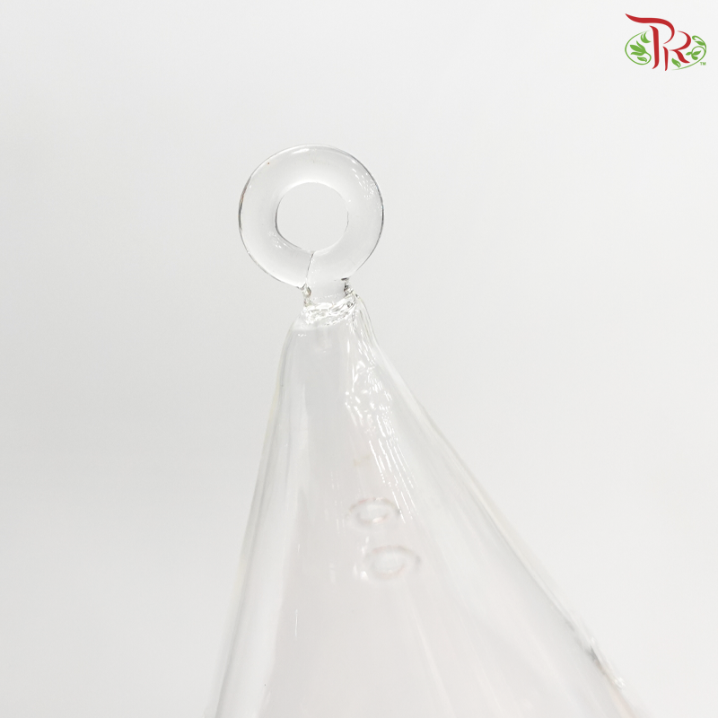 Y186018 - Teardrop Terrarium Hanging Glass Vase