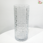 HF35/6/V18805 - Block Design Crystal Vase (YSHF35)