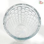 HF35/6/V18805 - Block Design Crystal Vase (YSHF35)