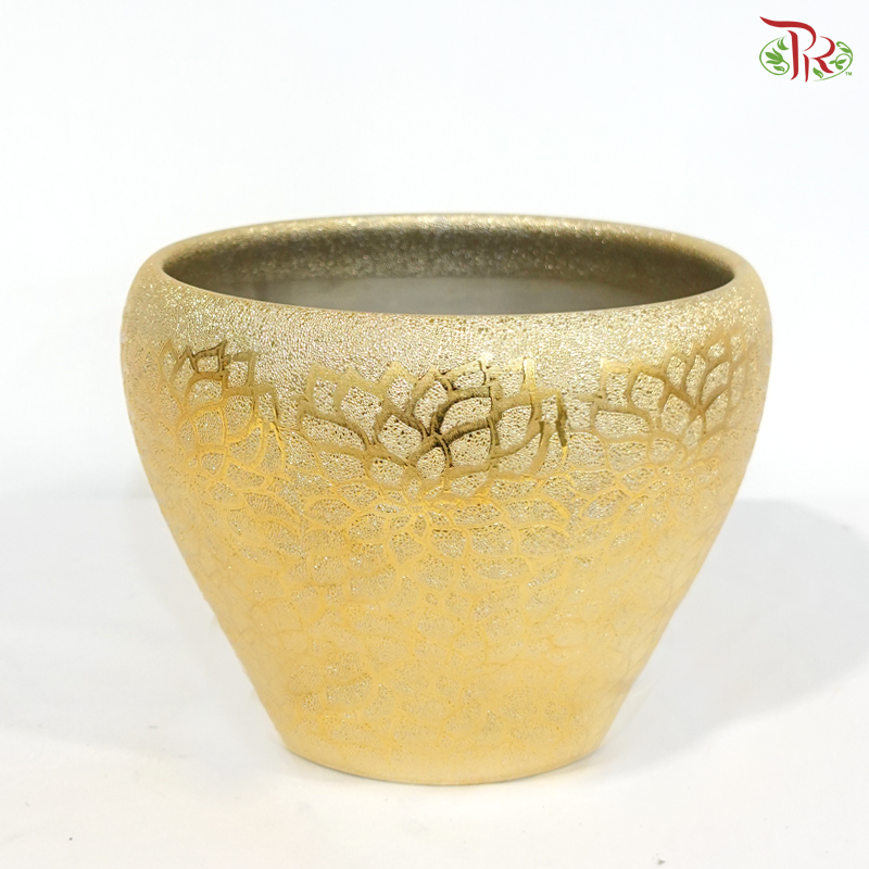 YU571 - Gold Pot (With Size Options)