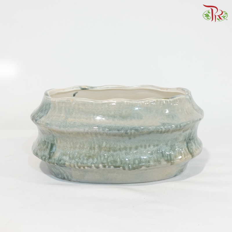 ZF-1116 - Gray Rectangle Pot