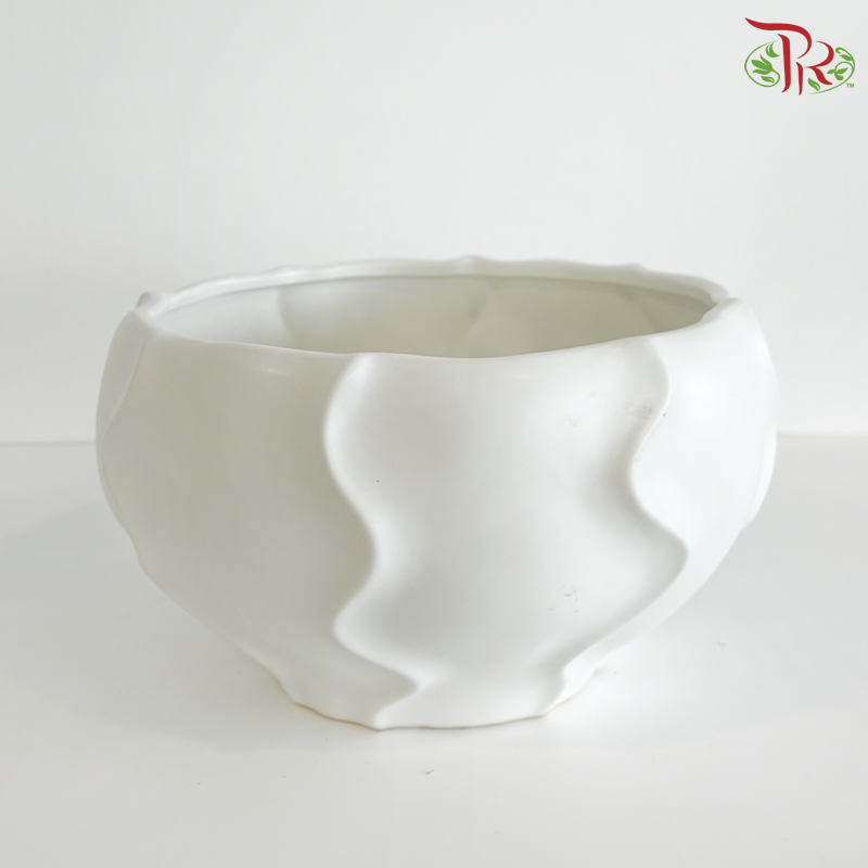 ZF-5016 - White Pot (ZF-5016W)