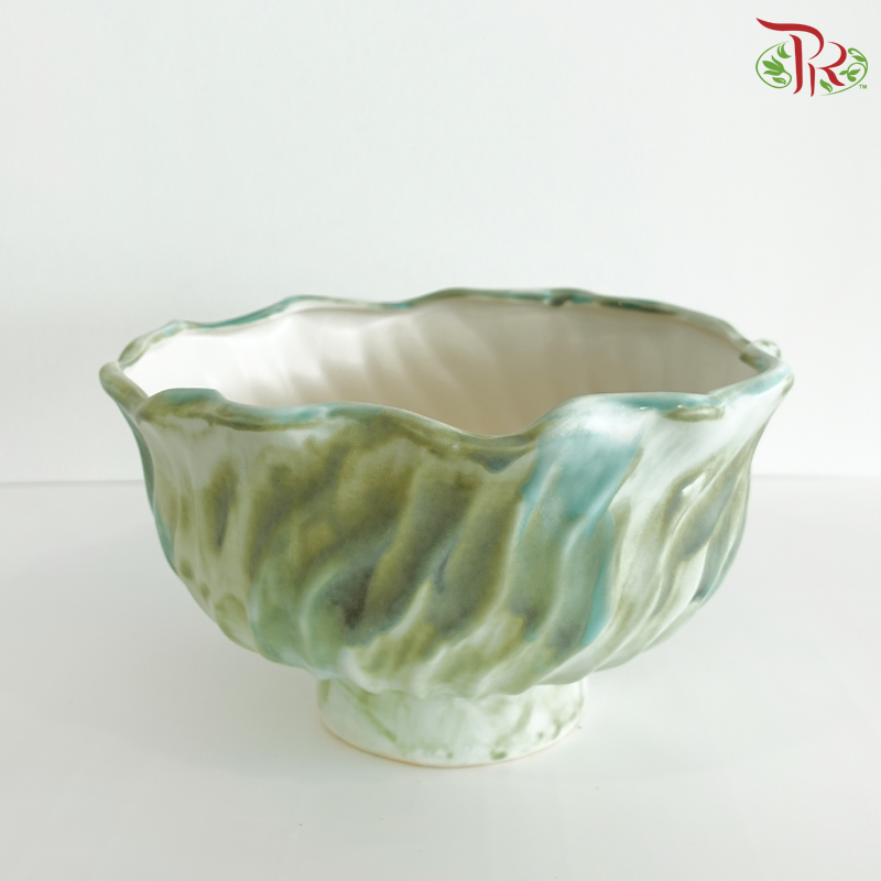 ZF-5025 - Jade Green Pot (ZF-5025JGN)