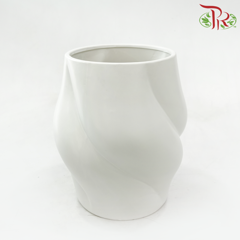 ZF-1052W - White Pot (ZF-1052W)