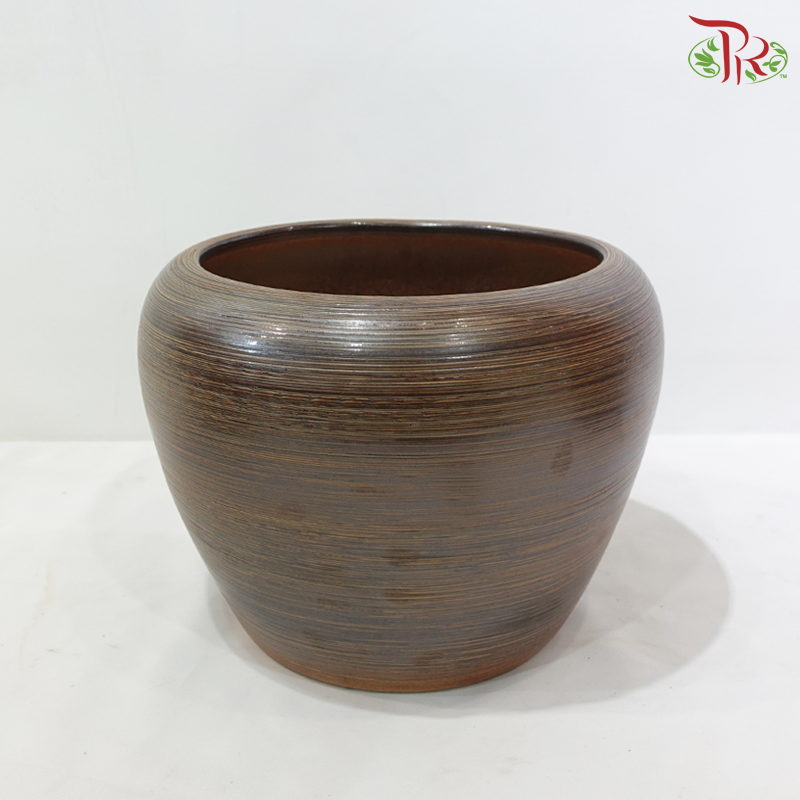 ZZY-Bali Pot (No Holes) - Brown