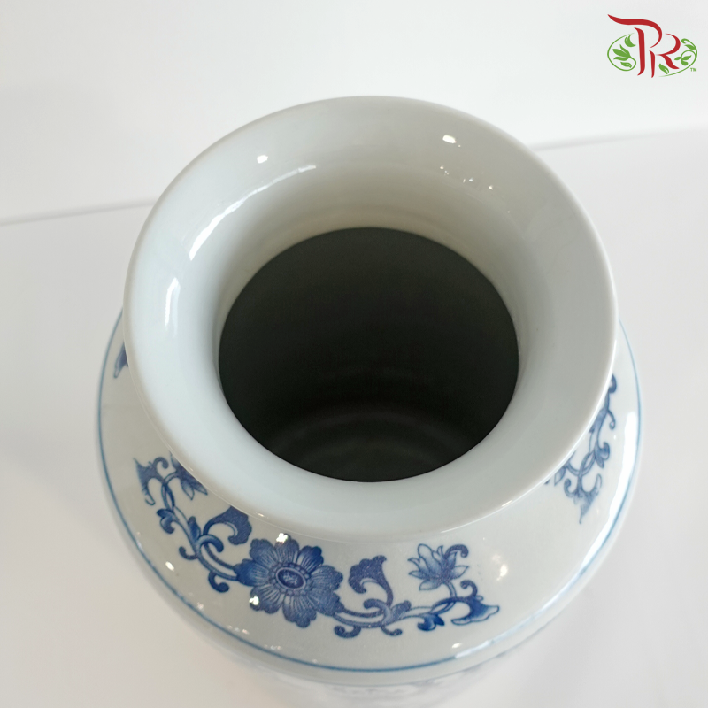 ZZY-A001 - Blue White POt (ZZY-A001)