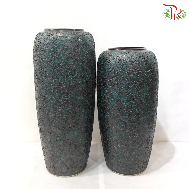 Vintage Stone Texture Vase (With Size Option)