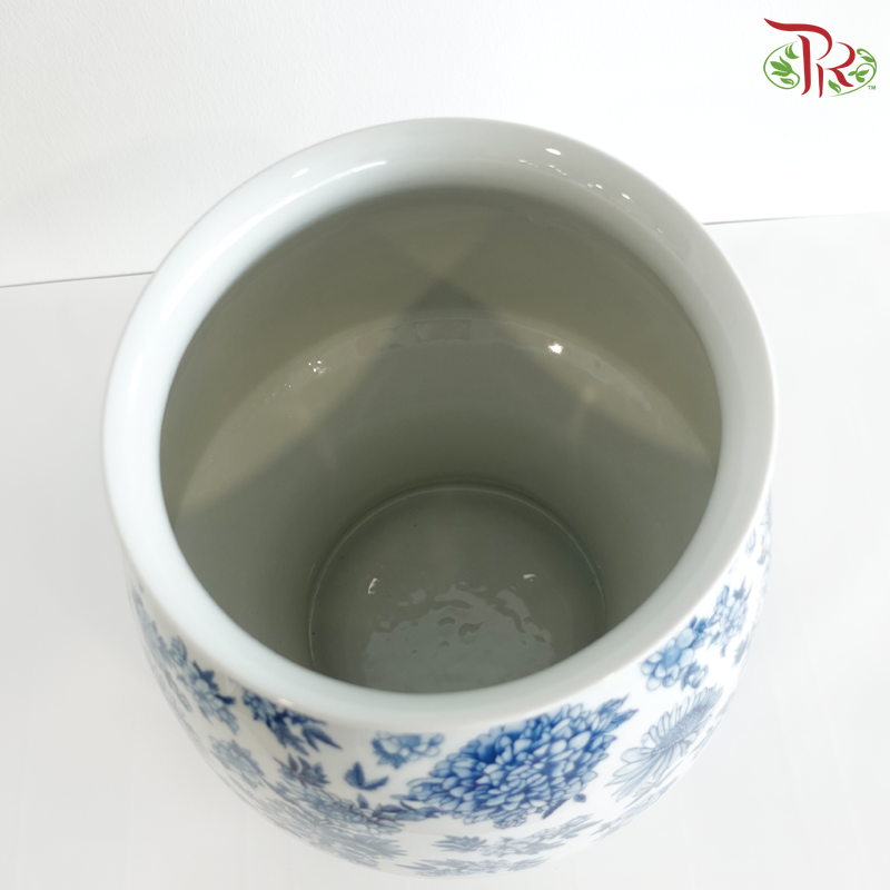 ZZY-F027 - Blue White Pot (ZZY-F027)