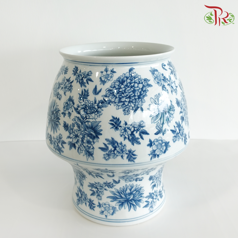 ZZY-F027 - Blue White Pot (ZZY-F027)