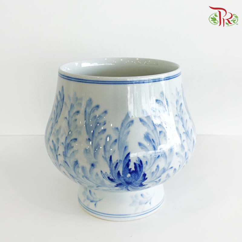 ZZY-G016 - Blue White Pot (ZZY-G016)