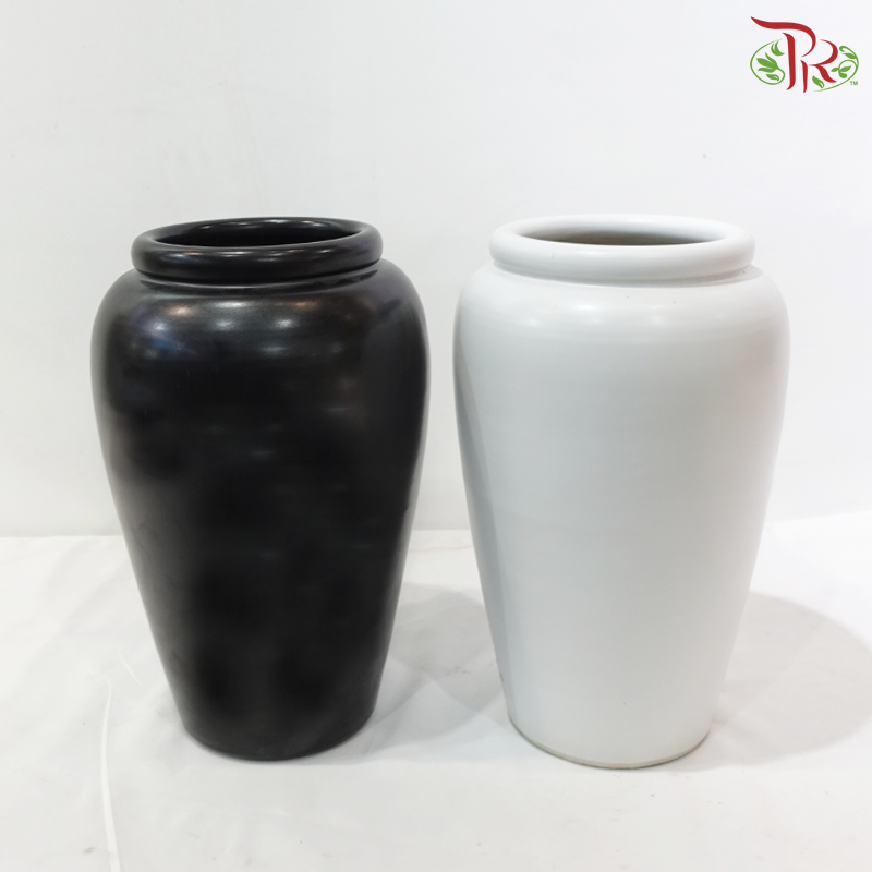 ZZY-S001 -Cylinder Vase (With Color Option) (ZZY-S001-33 BLK/ ZZY-S001-5 WHT)