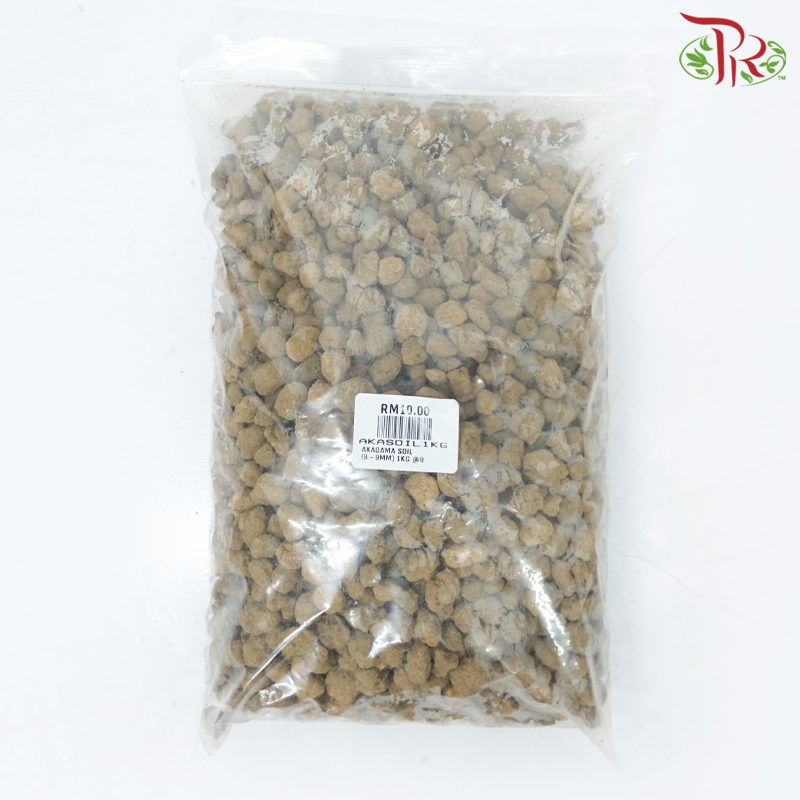 Akadama Soil 《赤玉土》 (6-9mm) -1 KG-Pudu Ria Florist-prflorist.com.my