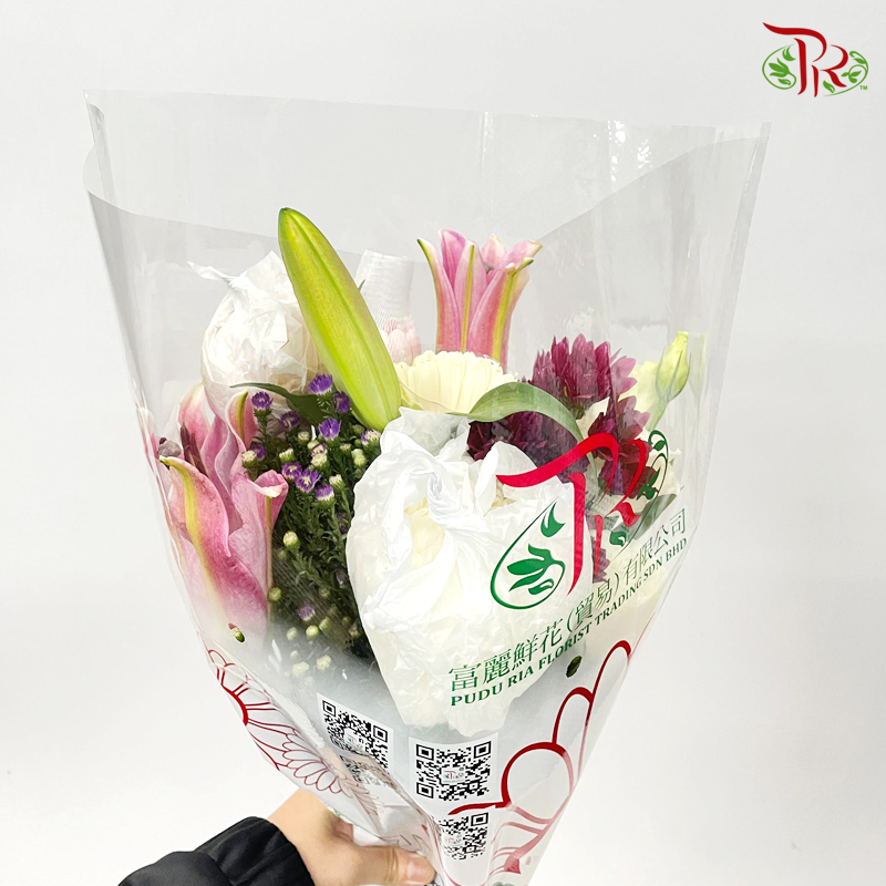 Assorted Flower Prayer Bunch (L)-Malaysia-prflorist.com.my