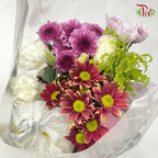Assorted Flower Prayer Bunch (M)-Malaysia-prflorist.com.my
