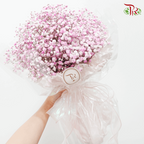 Baby's Breath Bouquet - Light Pink (Optional With LED Light)-Pudu Ria Florist-prflorist.com.my