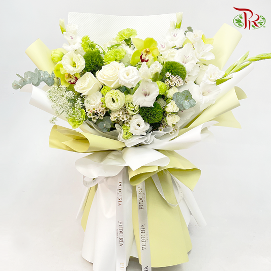Bliss Verdant Bouquet In L size-Pudu Ria Florist-prflorist.com.my