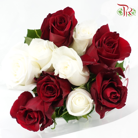 Bond of Love - (Mixed - Kenya Ever Red & Proud) - (10 Stems Per Bundle)-Kenya-prflorist.com.my