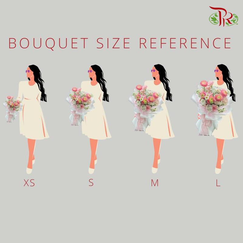 Lily In Pink With Carnation (M) - Pudu Ria Florist