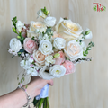 Bridal Bouquet- Assorted Sweet Tone-Pudu Ria Florist-prflorist.com.my