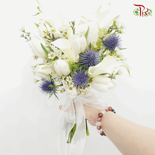 Calla Lily- Tulip Bridal Bouquet-Pudu Ria Florist-prflorist.com.my