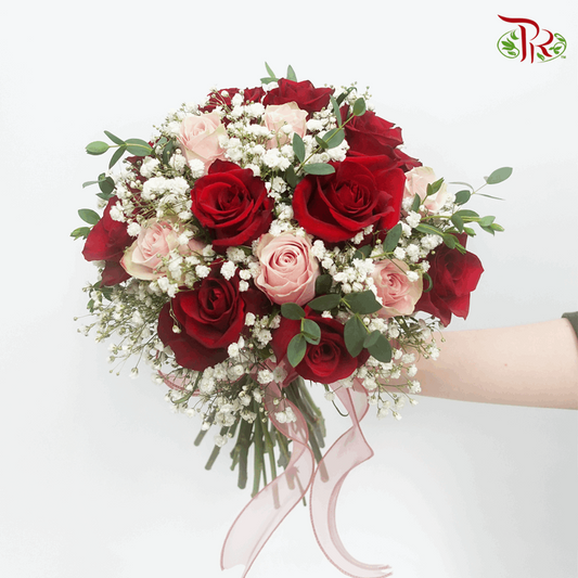Classic Bridal Bouquet-Pudu Ria Florist-prflorist.com.my