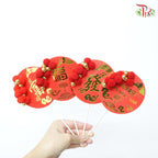 CNY Accessories -Topper Round Shape-Pudu Ria Florist-prflorist.com.my