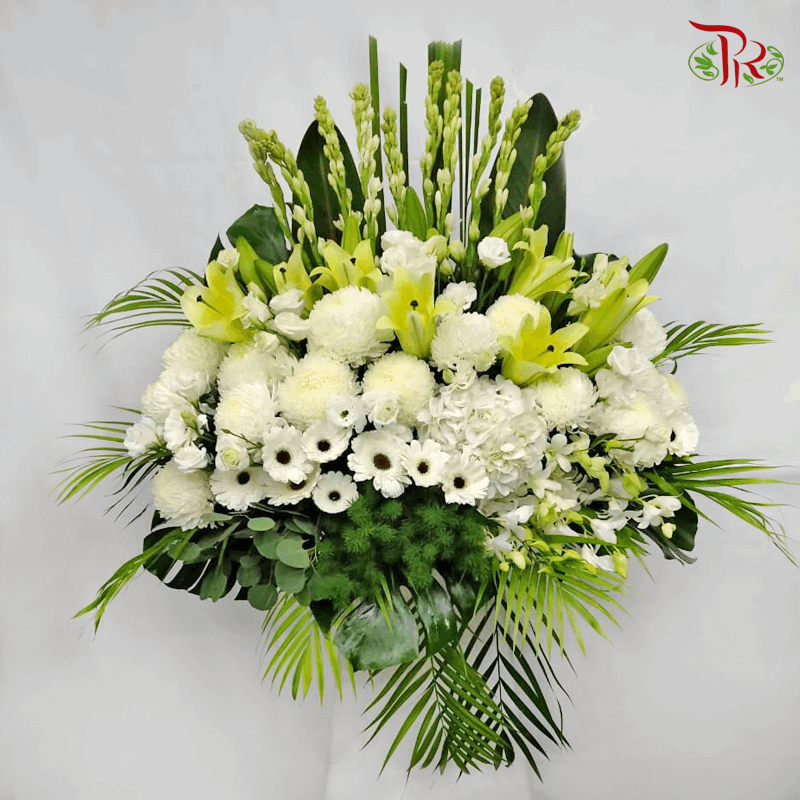 Condolence Stand #1-Pudu Ria Florist-prflorist.com.my